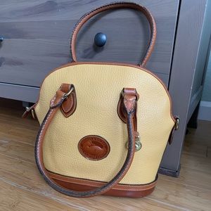 Vintage Dooney & Bourke Norfolk Case in Palomino